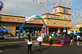 99-cent Only at Santa Fe Springs Promenade opened July, 2013.